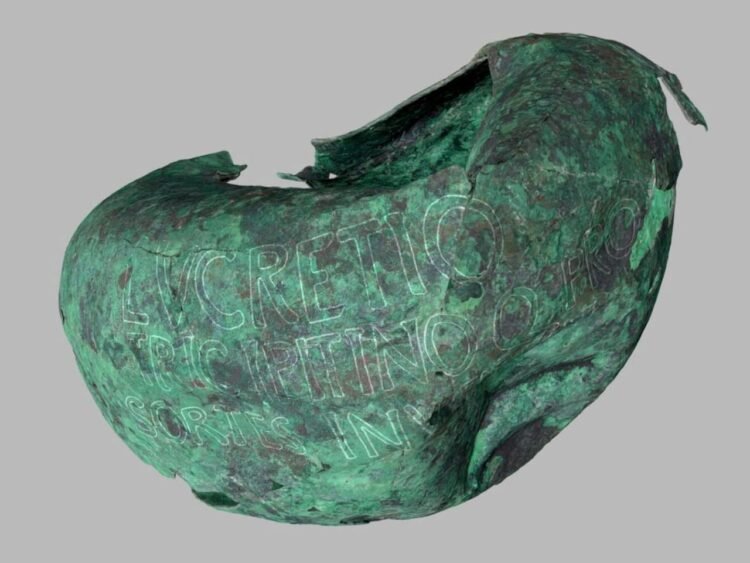 Inscription on important Roman sitella found in Cartagena reveals unknown governor and casting-lot use