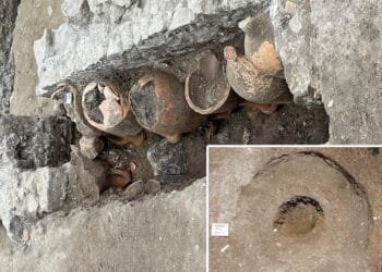 Roman villa and advanced drainage systems unearthed in Aquileia during cycling path construction