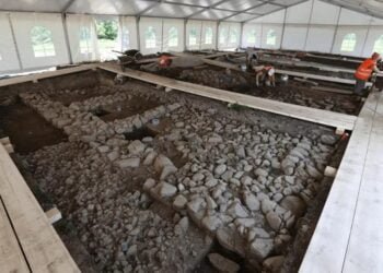 Large Roman complex unearthed in Swiss gravel quarry
