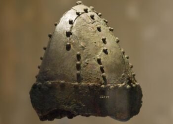 Sasanian military helmets reveal advanced brass technology across the Persian Empire