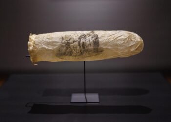 Rijksmuseum displays 200-year-old sheep appendix condom with erotic artwork