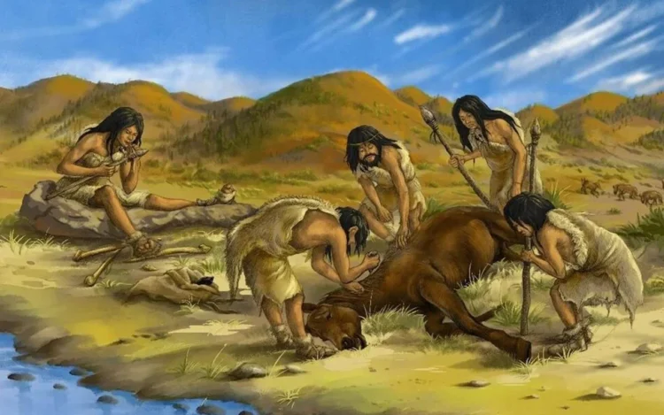 Reconstruction of Shiyu "horse-hunters". Credit: GUO Xiaocong