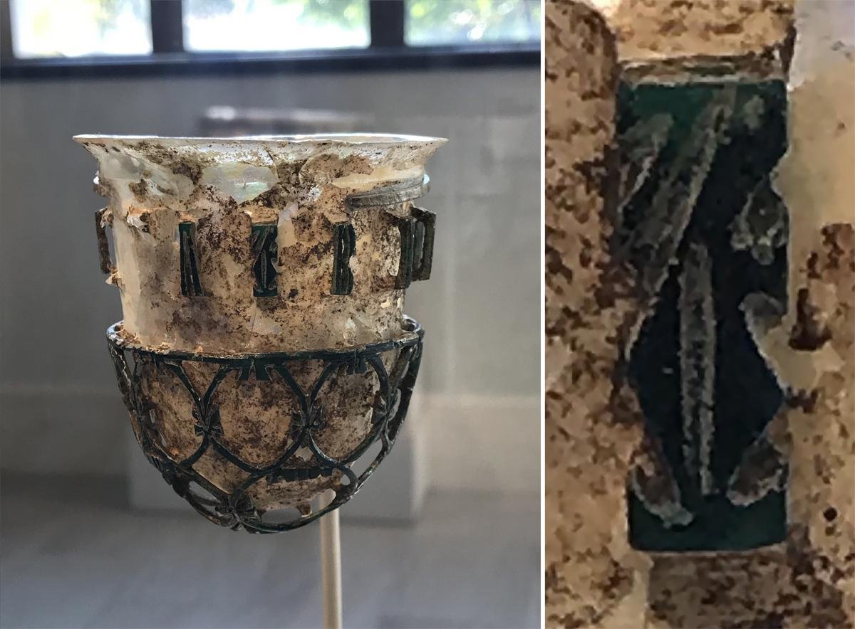 Hidden signatures of ancient Rome’s master glassmakers uncovered