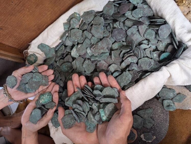Over 1,000 silver and gold coins recovered from the legendary 1715 Spanish Treasure Fleet