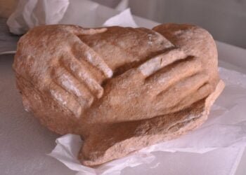 Archaeological museum unveils unique stele of the twin babies