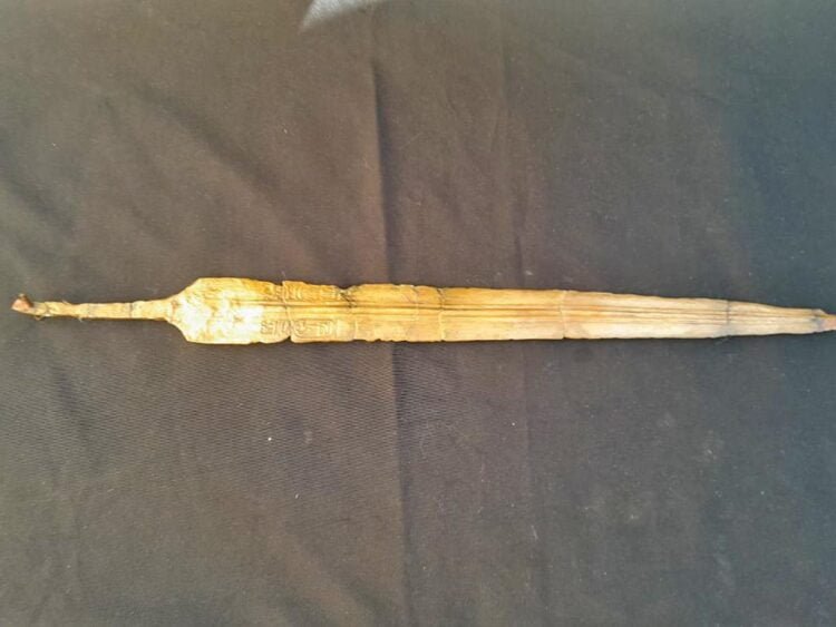 3,200-year-old Egyptian barracks contain sword inscribed with Ramesses II’s name