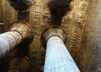 New celestial imagery revealed during Esna Temple restoration project