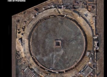 2,200-year-old circular temple dedicated to Pelusius uncovered in Egypt’s ancient city of Pelusium