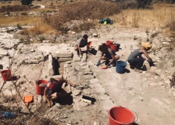 4000-year-old temple with mysterious central monolith unearthed in Cyprus