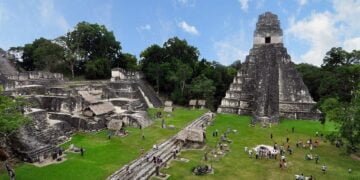 Maya ruins of Tikal in Guatemala.