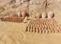 Old Kingdom tombs with 160 pottery vessels discovered at Qubbet el Hawa, Egypt