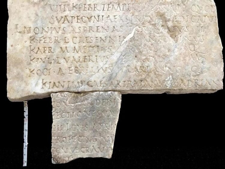 Archaeologists uncover two new fragments of the Fasti Ostienses in the ...