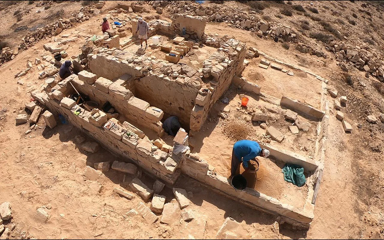 1st century CE underground cisterns discovered in Egypt, alongside WWII vestiges