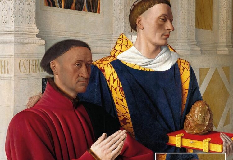 15th-century painting depicts Acheulean handaxe