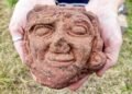 900-year-old Viking-era carved head unearthed in Orkney