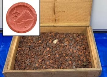 500,000 WWII ‘phantom' ceramic coins discovered in Kyoto warehouse