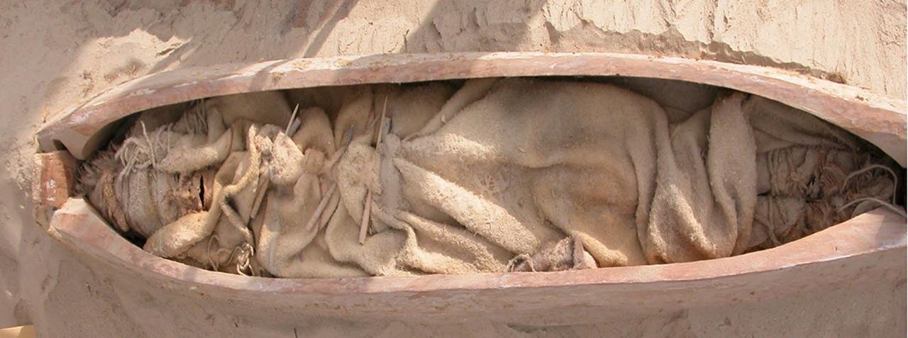 Ancient Xiaohe boat burials reveal symbolic water journey into the afterlife, new study finds